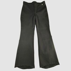 ROFFE Stirrup Ski Pants High Waist Flare Leg Womens 14-LONG Wool‎ Blend Fleece